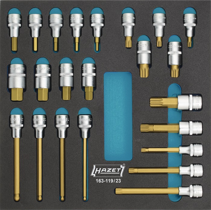 HAZET 163-119/23 Werkzeugmodul 163-119/23 23-teilig