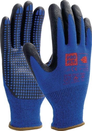 PRO FIT 31791-10 Nitril-Feinstrickhandschuh NI-Thermo Größe 10 blau Nylon, Acryl