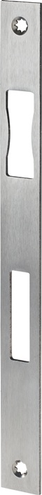 BKS B 9000 0402 Schließblech B 9000 Edelstahl Breite 24 x Länge 270 mm käntig DI
