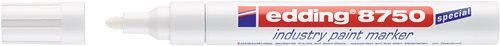 EDDING 4-8750049 Lackmarker 8750 weiß Strichbreite 2-4 mm Rundspitze