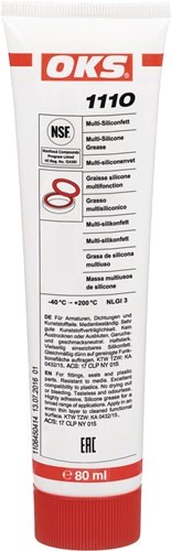 OKS 1106450414 Multisiliconfett 1110 NSF-H1 transparent 80 ml