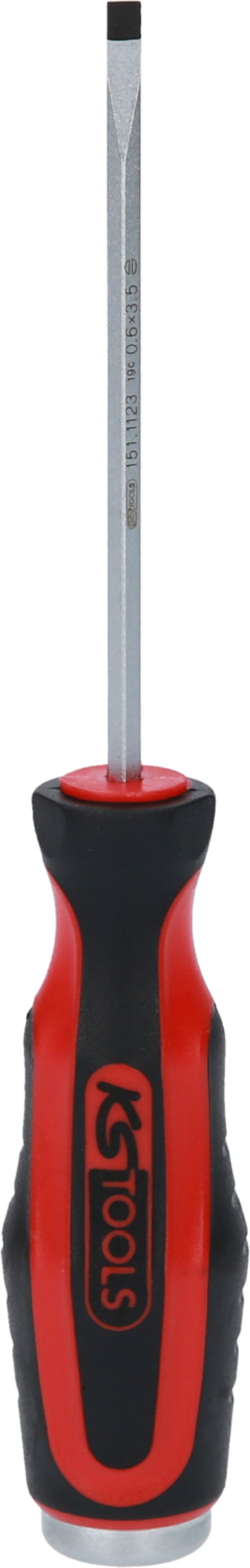 KS Tools 151.1123 ERGOTORQUEmax Schlitz-Schraubendreher, 3,5mm