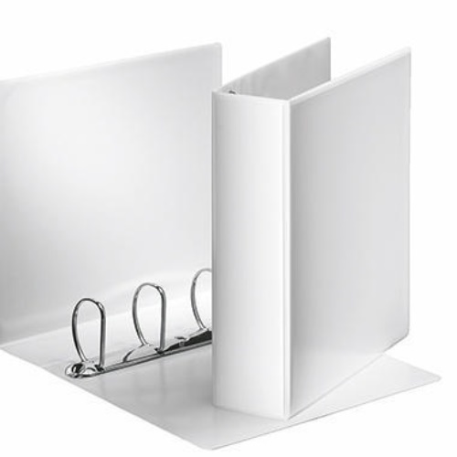 Esselte Ringbuch Präsentation 4Ri 49706 DIN A4 PP 60mm weiß