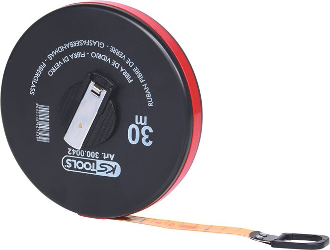 KS Tools 300.0042 Kapselbandmaß mit Kunststoffband, 30m