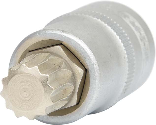 KS Tools 911.1345 1/2'' Bit-Stecknuss XZN, M14, 55 mm