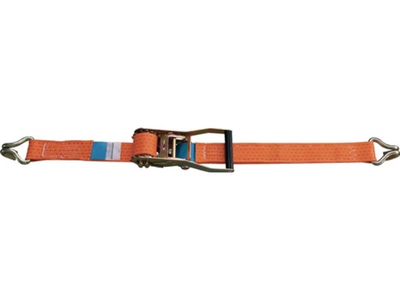 DOLEZYCH 42505032 Zurrgurt DIN EN 12195-2 Länge 8 m Breite 50 mm mit Ratsche + S