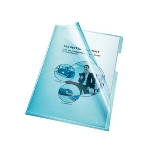 Bene Sichthülle 205000BL DIN A4 HPVC blau 100 St./Pack.