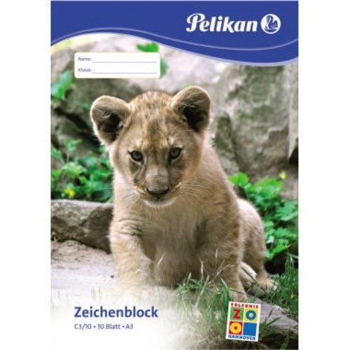 Pelikan Zeichenblock C3/10 224832 DIN A3 10Blatt