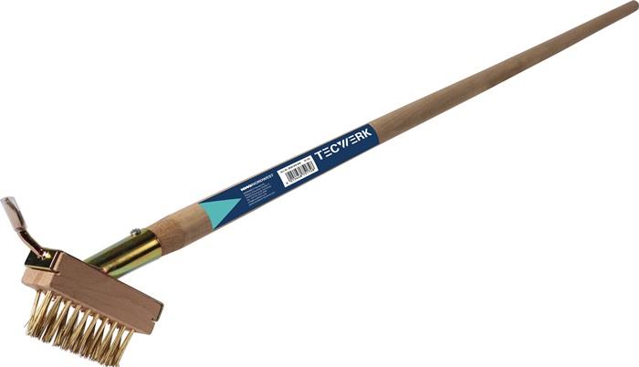 TECWERK  Fugenbürste MS m.wechselbarem Kopf u.Dorn TECWERK   mit wechselbarem Me