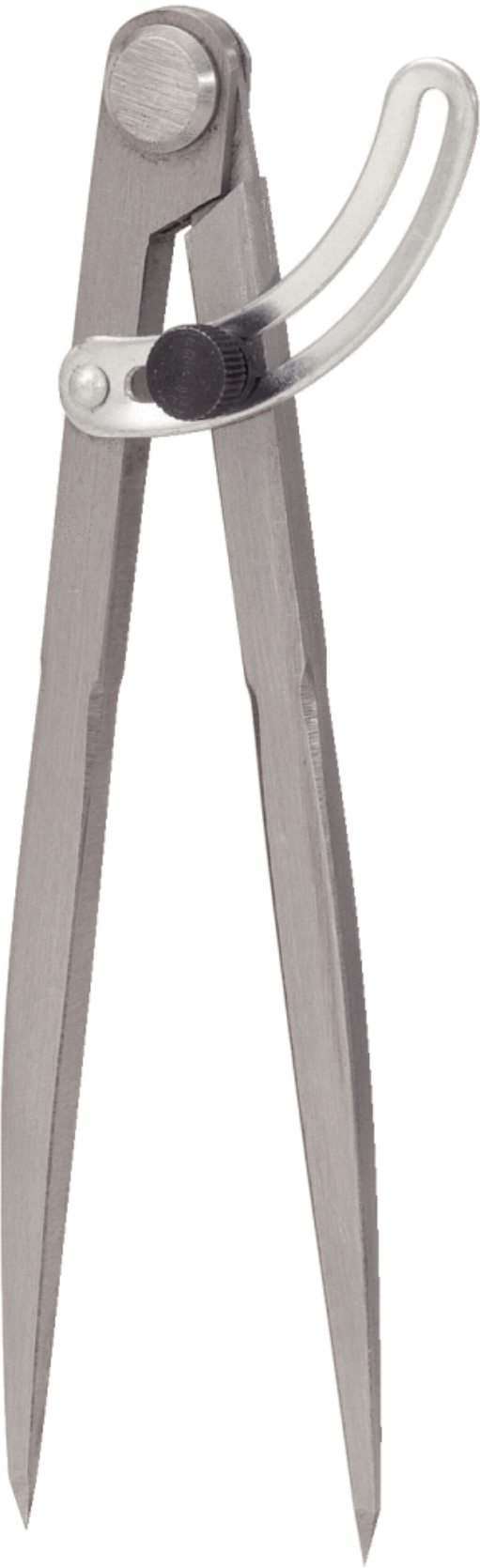 KS Tools 300.0418 Spitzzirkel mit Stellbogen, 500mm