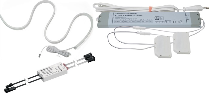 L&S 3000550128 LED-Band-Set Octopus warmweiß 24 V 10 W/m