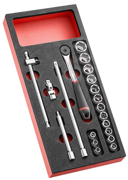 Facom MODM.J161-36 Modul Steckschluessel 3/8'''' J.161B 20tl