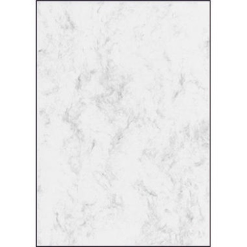 Sigel Marmorpapier DP396 DIN A4 200g grau 50 Bl./Pack.