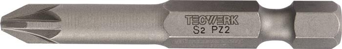TECWERK 2000829208 Bit 1/4 Zoll PZD 1 L.50mm TECWERK 2000829208