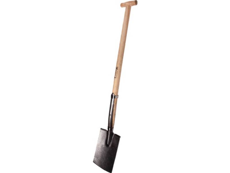 PROMAT 1378 Rodespaten  Blattmaß 285 x 180 mm Gr.2 mit T-Stiel Stiellänge 950