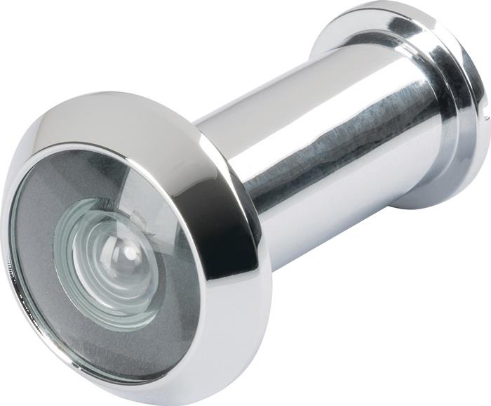 TECWERK  Türspion NW-4700 MS verchr.180Grad 35mm TECWERK   180° Blickwinkel · 26