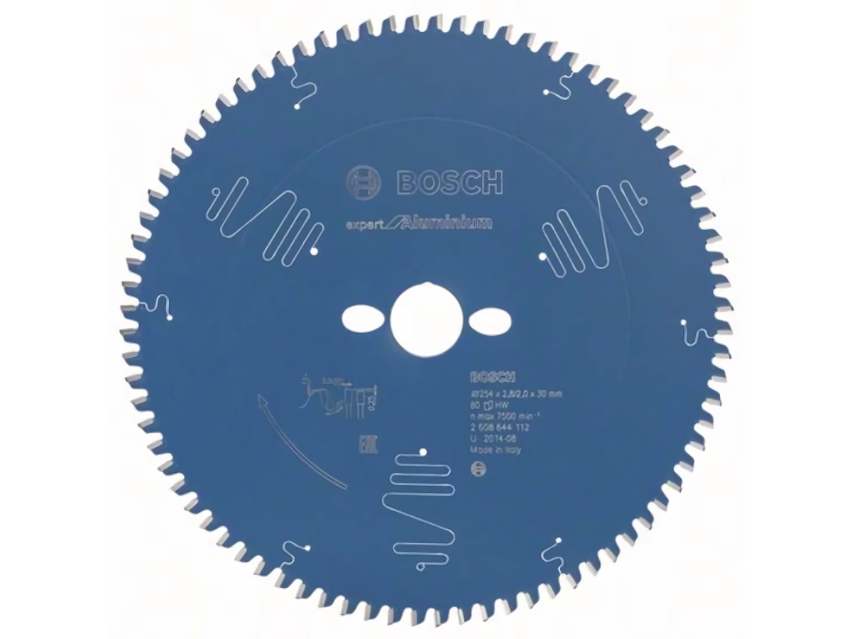 BOSCH 2608644112 Kreissägeblatt EXPERT for Aluminium Außen-Ø 254 mm Zähnezahl 80