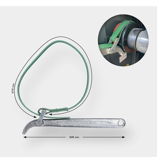 Brilliant Tools  BT064916 Gurtrohrzange