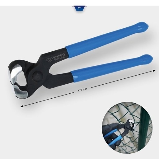 Brilliant Tools  BT064915 Schwere-Beißzange 7'', 175 mm