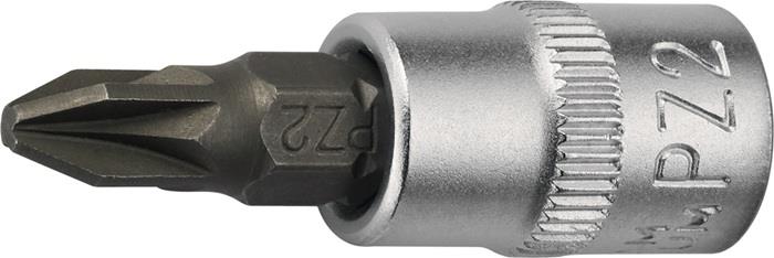 TECWERK  Steckschlüsseleinsatz  1/4 '' PZD PZD 2 Länge 32 mm