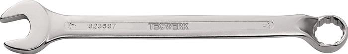 TECWERK 2000823695 Ringmaulschlüssel SW 30mm L.385mm Form B CV-Stahl TECWERK 200
