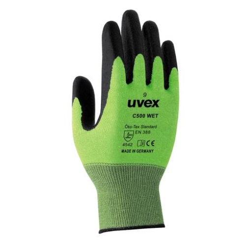 Uvex 6049210 Schutzhandschuhe C500 wet 60492 Größe 10