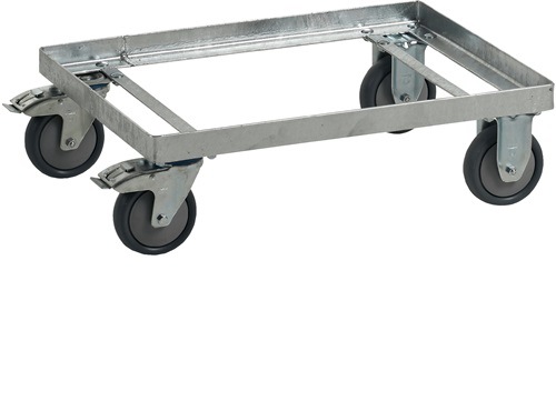 CRAEMER 8006    1000 Fahrgestell  Stahl, verzinkt eckig für Transportbehälter 40