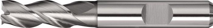 TECWERK 2000866290 Bohrnutenfräser DIN 844 Typ W D.18mm HSS-Co8 Weldon Z.3 kurz