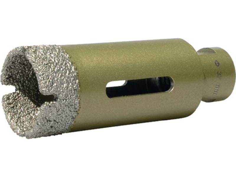 PROMAT  Diamantbohrkrone  D. 75 mm Länge 70 mm geeignet für Fliesen / Granit / M