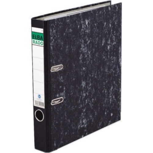 ELBA Ordner ELBArado 100555311 DIN A4 50mm Pappe schwarz