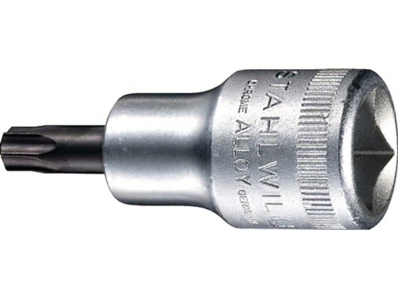 STAHLWILLE 03100045 Steckschlüsseleinsatz  1/2 '' TX T45 Länge 55 mm
