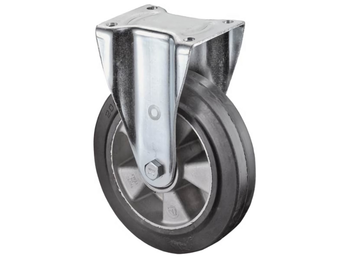 BS ROLLEN L610.B80.200 Schwerlastbockrolle  Rad-Ø 200 mm Tragfähigkeit 450 kg El