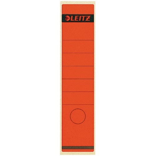 Leitz Ordneretikett 16400025 lang/breit Papier rot 10 St./Pack.