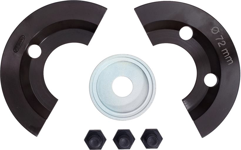 KS Tools 150.2143 Halbschalen-Ergänzungs-Satz 6-tlg. für Ø 72 mm