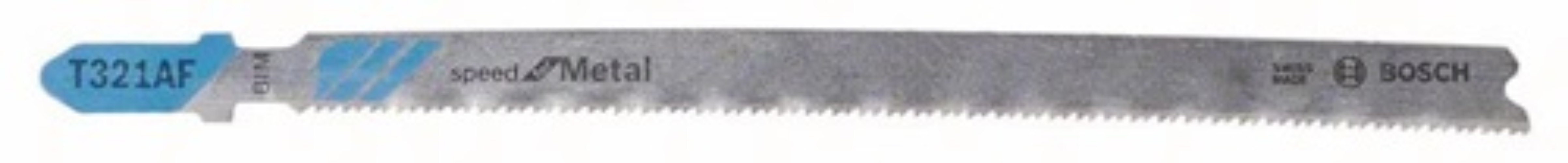 BOSCH 2608636705 Stichsägeblatt T 321 AF Gesamtlänge 132 mm Zahnteilung 1,2 mm B