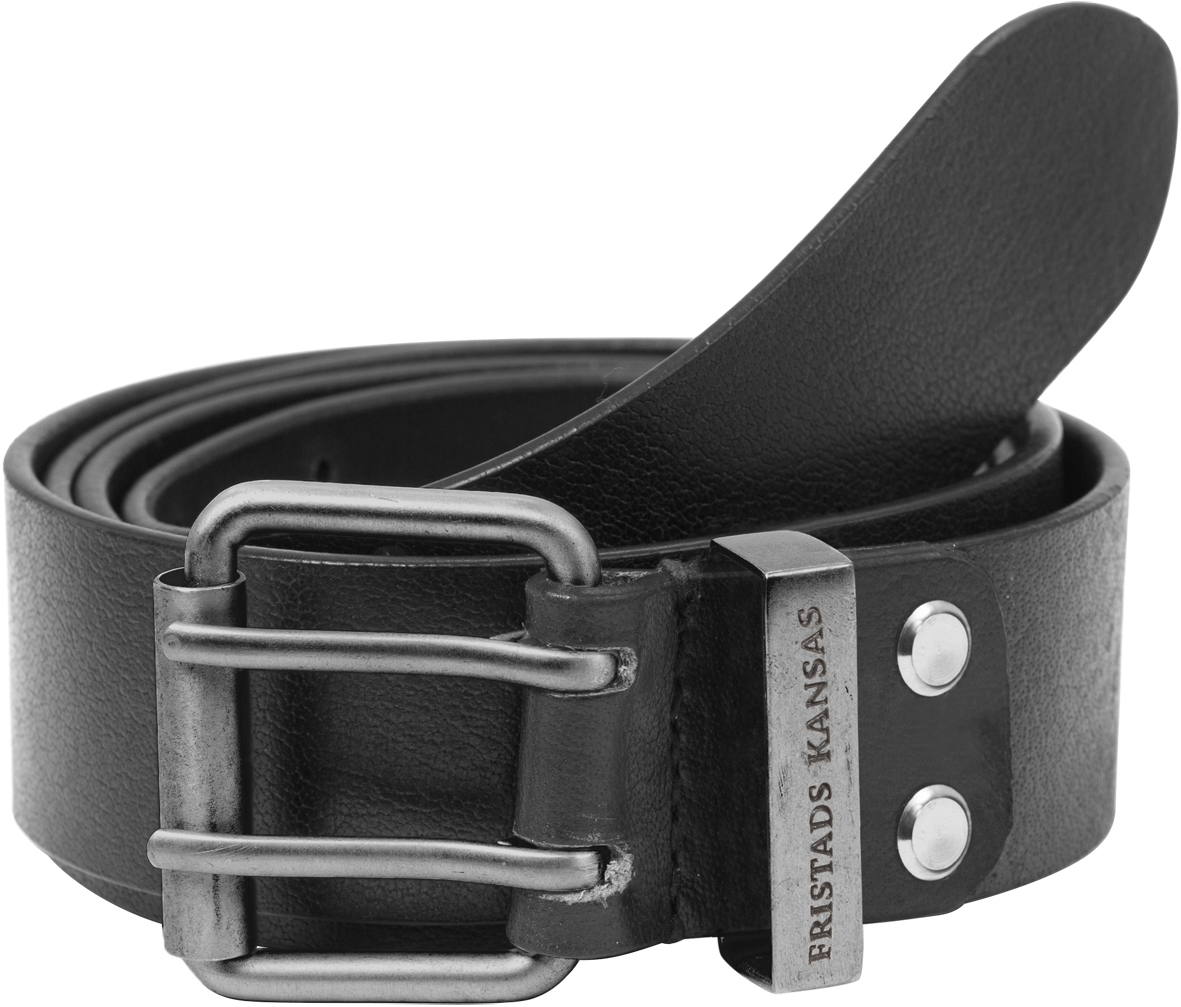 FRISTADS 125030-940-ONESIZE Leather belt 9126 LTHR Schwarz Gr. ONESIZE