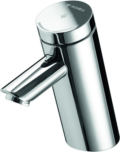SCHELL 021250699 Selbstschluss-WT-Armatur PURIS Hochdruck Mischwasser chrom Typ