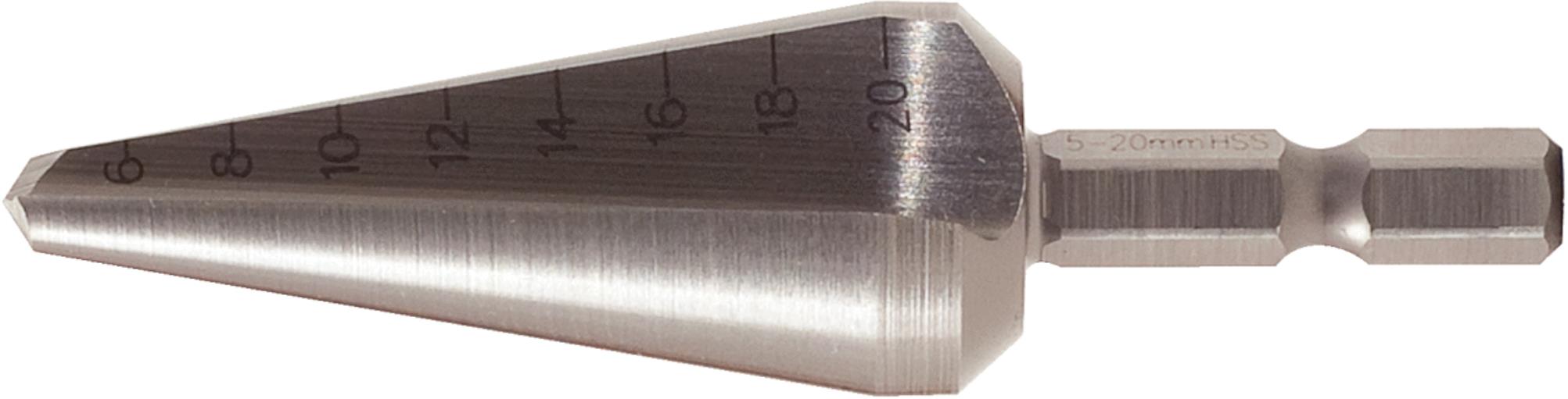 KS Tools 336.0031 HSS Blechschälbohrer-Bit, Ø 5-22mm