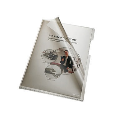 Bene Sichthülle 205000GR DIN A4 HPVC grau 100 St./Pack.