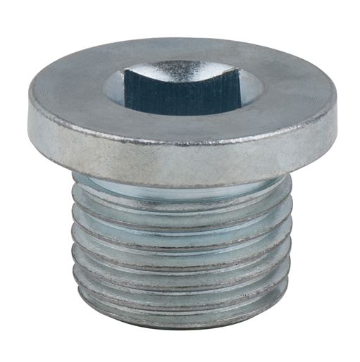 KS Tools 430.2041 Ölablassschraube, Innen4kant 8mm, M16x1,5x13mm, 25er-Pck