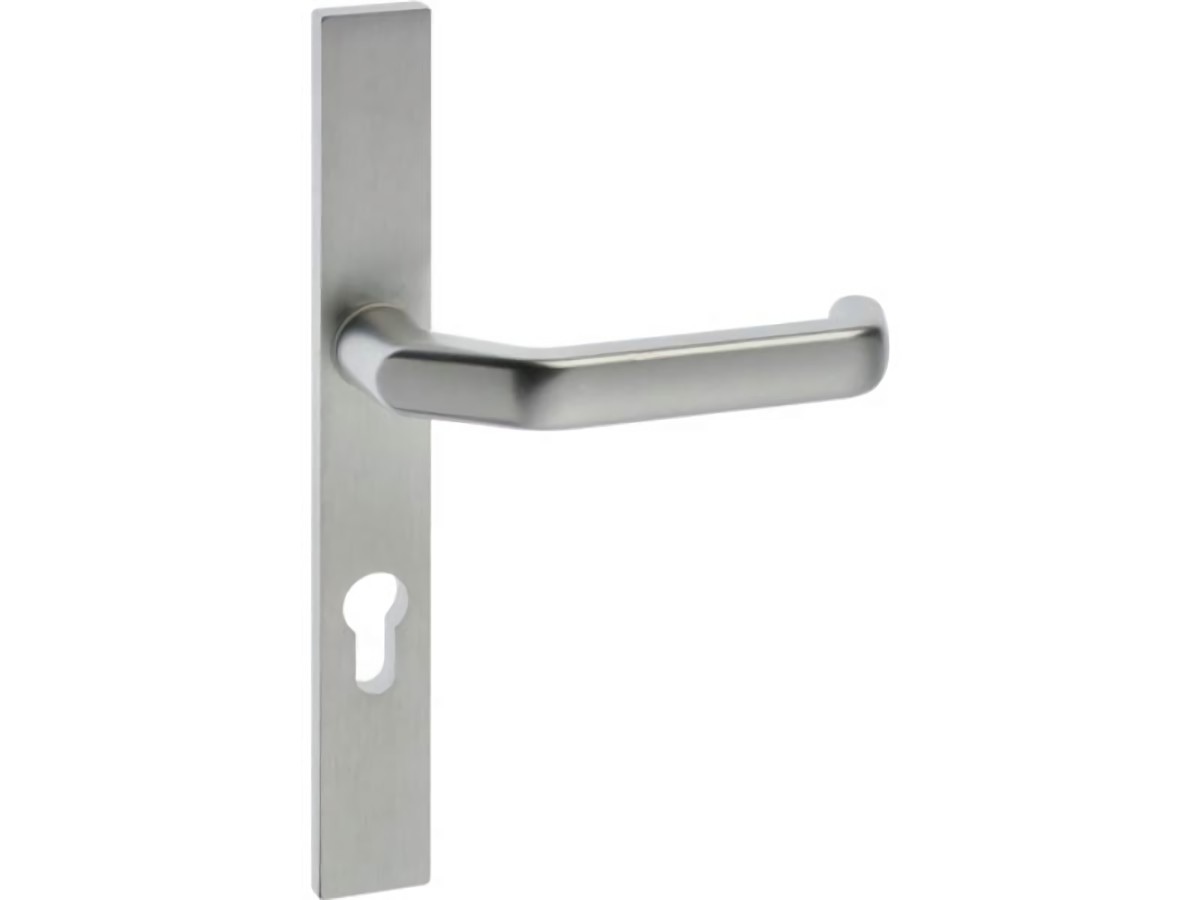 EDI 2320/9203/01 Profiltürgarnitur 2320/9203 Aluminium F1 PZ für Türstärke 68-77