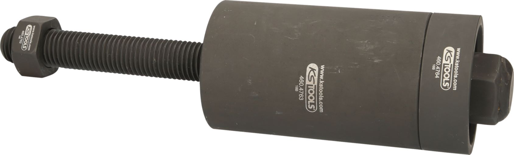 KS Tools 460.4760 Stahl-Gummi-Buchsen Demontage-Montagewerkzeug für BPW, 6-tlg.