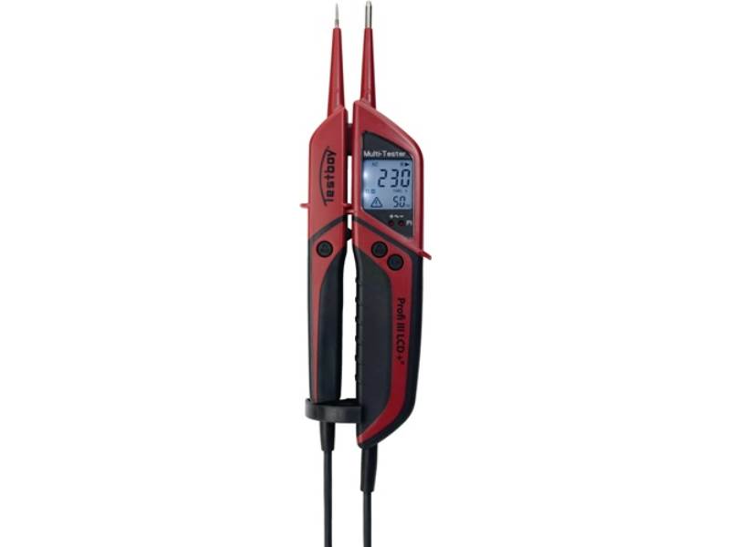 TESTBOY TB PROFI LCD III Spannungs-/Durchgangsprüfer Profi III LCD 3-1000 V AC/4