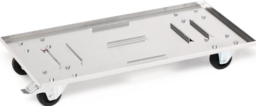 Transportwagen Stahl verzinkt für Aluminiumboxen 29 l - 91 l Gesamttragfähigke