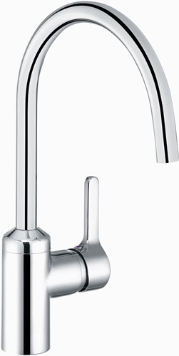 KLUDI 428030578 Spültisch-Einhandmischer KLUDI BINGO STAR DN 15, 7,6 l/min chrom