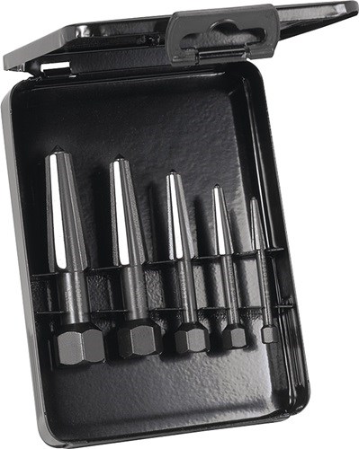 RENNSTEIG 471 901 3 Schraubenausdreher-Satz  M5-M20 5-teilig Nenngröße 1,2,3,4,5