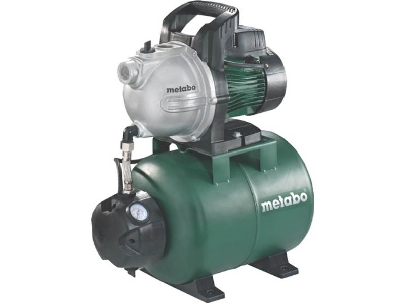 METABO 600971000 Hauswasserwerk HWW 4000/25 G 4000 l/h 46 m 8 m 1100 W Stahl 24