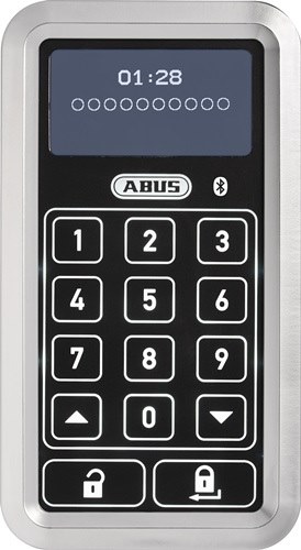 ABUS 88314 9 Tastatur CFT3100 S Touch-Oberfläche silber