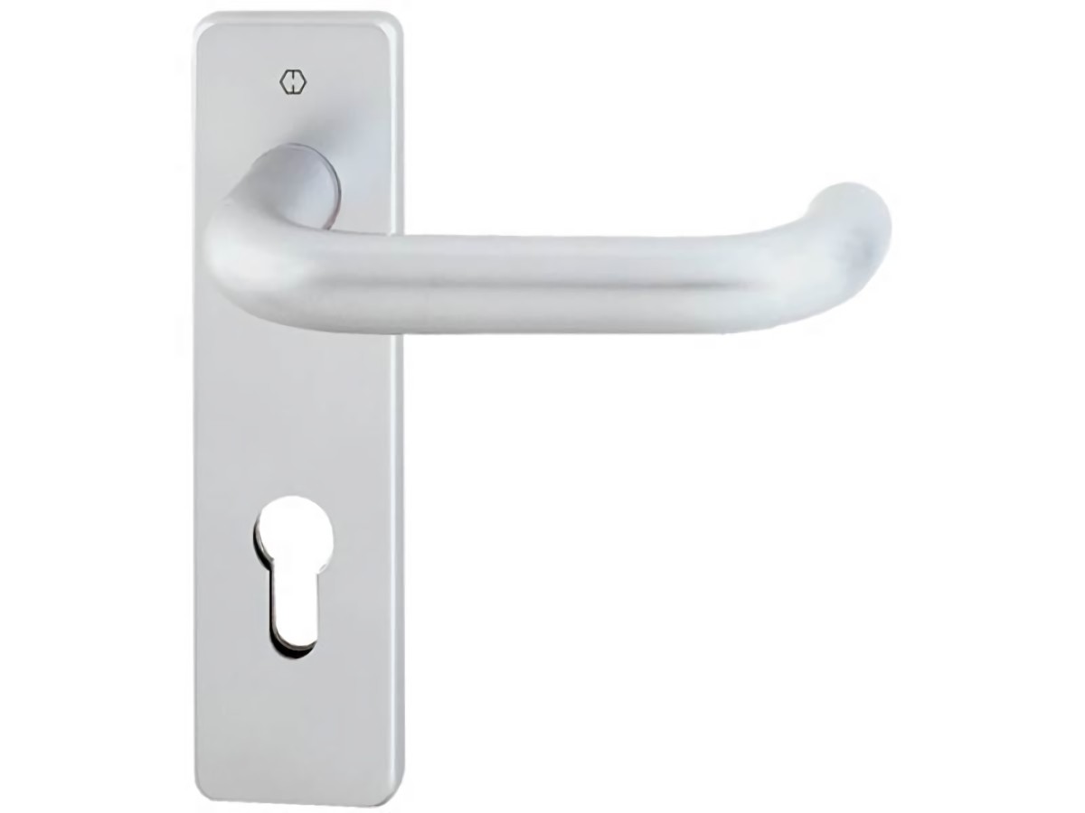 HOPPE 6922397 Feuerschutzgarnitur Paris FS-138F/202K Aluminium F1 D/D für Türstä