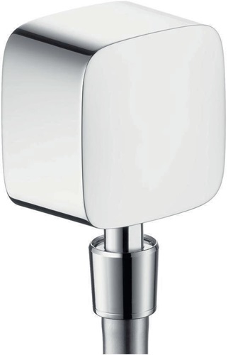 HANSGROHE 27414000 Schlauchanschluss FIXFIT chrom  mit Rückflussverhinderer und